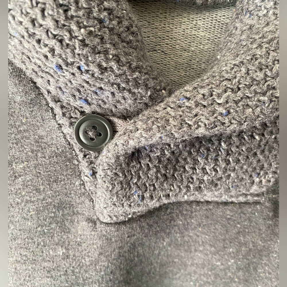 GapKids - Gray - Sweater Shawl Neck Sweatshirt - XS 4-5 - Picture 2 of 7